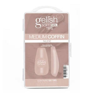 Gelish Soft Gel Tips, Nude Medium Coffin, 120 ct. - Picture 1 of 3