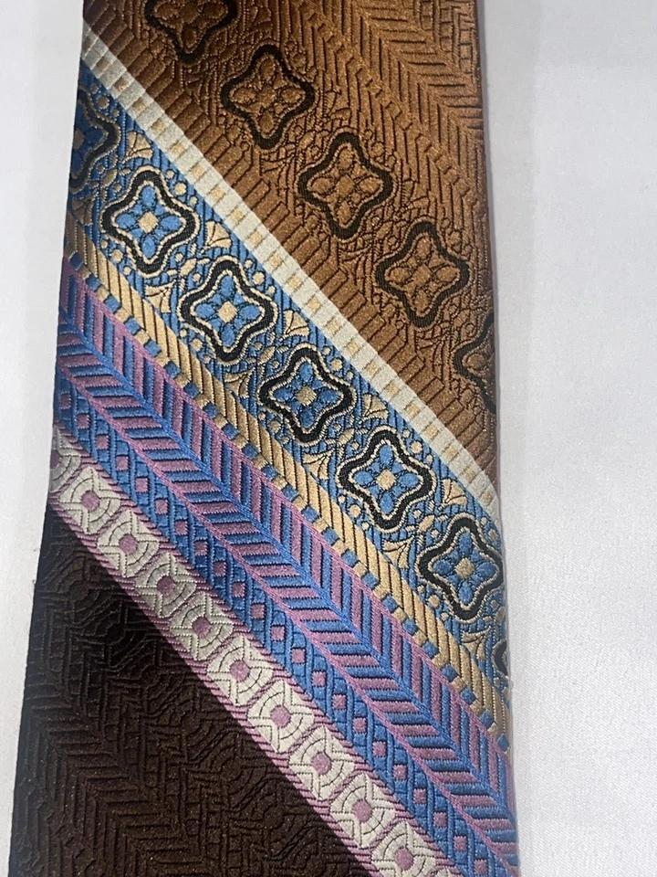 Gravata de pescoço vintage anos 60 anos 70 ornitorrinco Wembley gravata larga 54” x 4,5” - Imagem 1 de 4