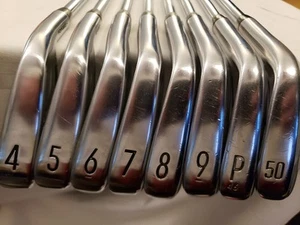 Used Titleist T100 2021 Iron Set (4-PW, GW) 8 Irons - TT AMT White Stiff - RH - Picture 1 of 9