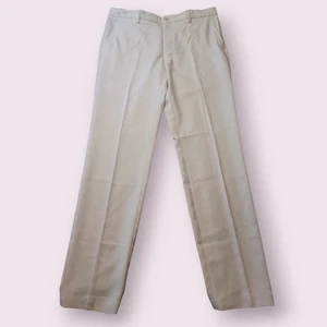Greg Norman ultimative Reisehose für Herren 36 x 32 hellbraun kariert Golfleistung gebraucht, in einwandfreiem Zustand - Bild 1 von 8