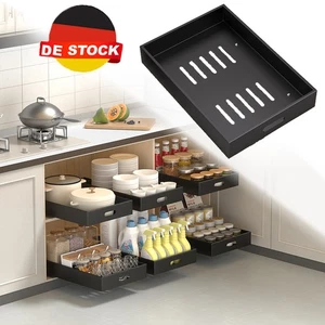 Teleskopschublade Ausziehbare Schublade Schrank Organizer Küchenschublade Neu - Bild 1 von 11