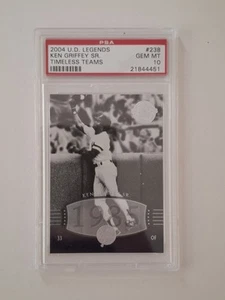 PSA Upper Deck KEN GRIFFEY SR Timeless Teams Vintage Baseball Card Yankees - Bild 1 von 3