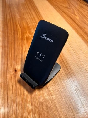 Soporte Cargador Inalámbrico Rápido Seneo para iPhone Samsung Galaxy etc, 10w Foto 1 de 3