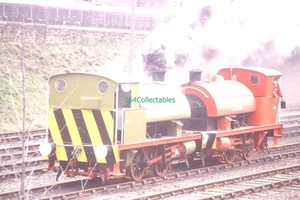 S109 35mm Slide CEGB Agecroft Power Station No. 3 'Agecroft no3' 0-4-0ST - Foto 1 di 1