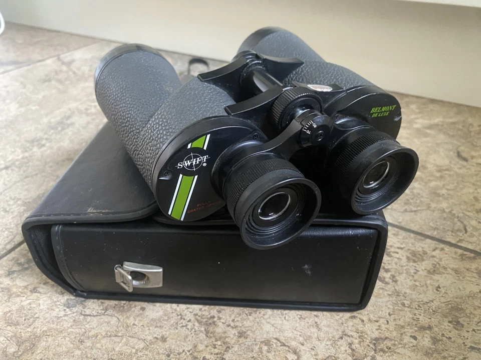 Swift Belmont Deluxe Wide Field 10x50mm Binoculars Coated with Strap - Image 1 of 4