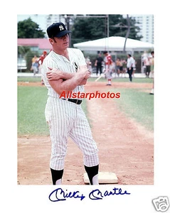 Mickey Mantle New York Yankees Autograph 8 x 10 Photo Picture # h1 - Picture 1 of 1