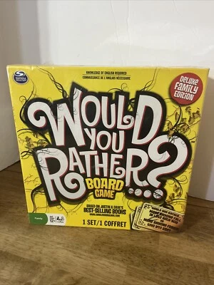 Spin Master Board game  Would You Rather Board Game (Deluxe Family Edition) - Image 1 of 4