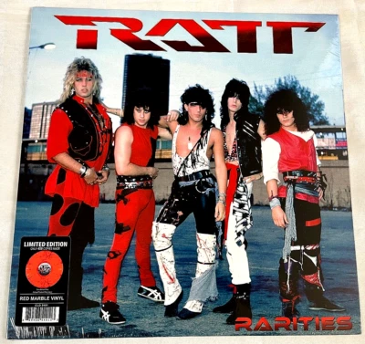 RATT "Rarities" LP Vinyl Red Marble Vinyl Ltd Edition Demos Live Tracks New - Image 1 of 4