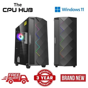 AMD Ryzen 7 5700X Gaming PC 32GB DDR4 RTX 4060 8GB 1TB NMVE SSD b - Bild 1 von 20