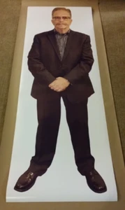 Flaches Ronnie Mund LEBENSGRÖSSE Poster 70""x24"" misst 5 Fuß 7 Zoll! Howard Stern - Bild 1 von 2
