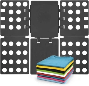 Adjustable T-Shirt Clothes Fast Folder Folding Board Laundry For Adult Organizer - Picture 1 of 8