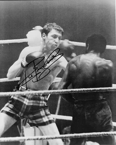 Foto firmada por Ken Buchanan 10x8 boxeo autógrafo memorabilia firma + certificado de autenticidad - Imagen 1 de 2