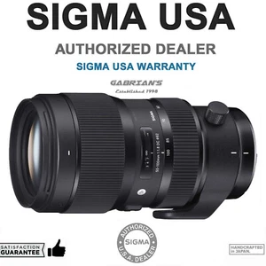 Sigma 50-100mm f/1.8 DC HSM Art Lens for Nikon F. U.S. Authorized Dealer - Picture 1 of 10