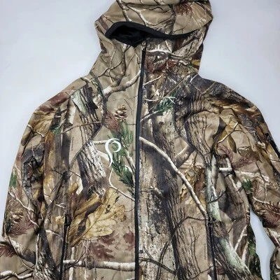 Prois Womens Hooded Realtree Camo Hunting Jacket Mid Weight Size Large  - Image 1 of 4