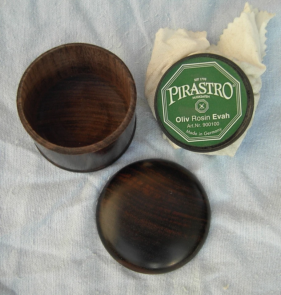 Scatola per colofono in palissandro