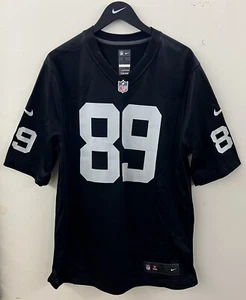 Nike Las Vegas Raiders #89 Amari Cooper Jersey Men Sz Large Black Silver - Picture 1 of 8