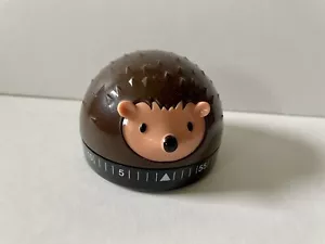 Kikkerland Hedgehog Kitchen Timer 70271 - Picture 1 of 2