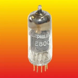 E80CF PHILIPS SQ TRIODE-PENTODE UNIVERSAL VACUUM TUBE GOLD-PLATED PINS = 7643 - Picture 1 of 4