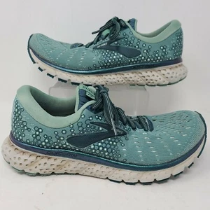 Brooks Womens Glycerin 17 Running Shoes Sneakers Green Size 8.5 - Picture 1 of 10