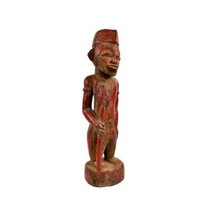 Senufo stehende Figur Skulptur rot Côte d'Ivoir - Bild 1 von 8