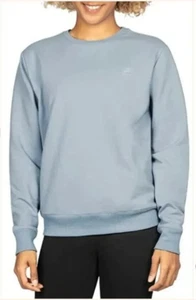 Fila Damen French Terry Langarm Sweatshirt mit Rundhalsausschnitt Blue Fog XS - Bild 1 von 4