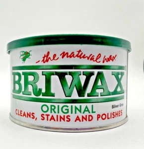 Briwax - Silbergrau Möbelwachs Politur, 1 Pfund (1er Pack), 16 Unzen - Bild 1 von 3