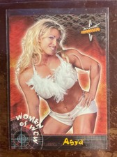 1999 Topps Women Of WCW Embossed Asya Card 69