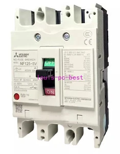 Mitsubishi Moulded Case Circuit Breaker MCCB NF125-SV 3P 20A - Picture 1 of 4