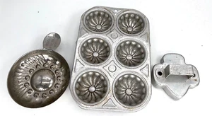 Mini Aluminium Werbung Form Pfannen Ausstechform Französisch BEAUNE Vintage 1960 - Bild 1 von 12