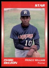 1989 Star Minor League Pedro DeLeon Prince William Cannons #88
