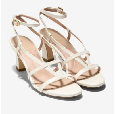 女式 Cole Haan/Amber 绑带象牙色凉鞋 - 限量尺码 — 第 1/4 张图片