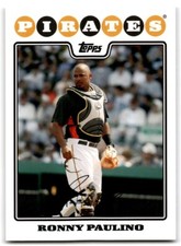 2008 Topps Ronny Paulino Pittsburgh Pirates #31