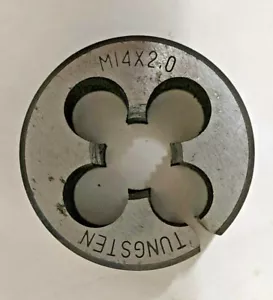 M14X2.0 mm 1.5 INCH RH SPLIT THREADING DIE M14-2.0 TUNGSTEN (QTY: 1) NOS - Picture 1 of 4