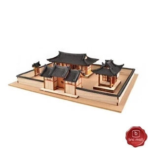 Youngmodeler Hanok Wooden Model Kit Wood Craft Kits Korean Traditional House - Picture 1 of 9