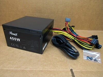 New Rosewill 400W (Non-Modular) Power Supply...Pulled From New Computer Case - Image 1 of 4