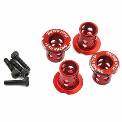 Yeah Racing YA-0530OR Aluminum Adjustable Body Mounts 4pcs Orange - Image 1 of 3