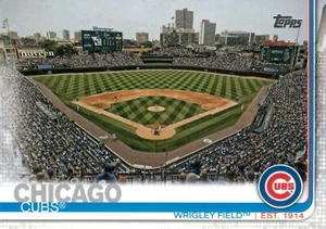 Wrigley Field 2019 Topps Series 1 Baseball MLB Base Card #197 Chicago Cubs - Picture 1 of 2
