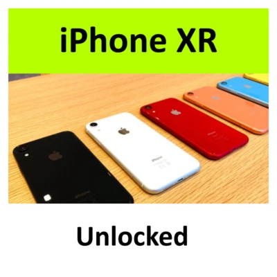 Apple iPhone XR 64GB Factory Unlocked All Colors Smartphone - Good - Image 1 of 4