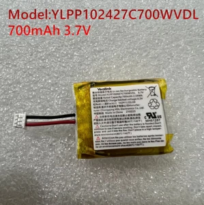 Yealink YLPP102427C700WVDL NOWY Oryginalna bateria z wtyczką 3-przewodową 700mAh 3,7V - Zdjęcie 1 z 3