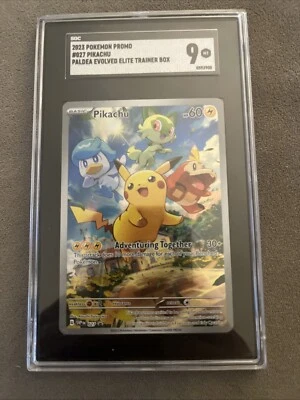 Pikachu 027 Sv: Scarlet & Violet Promo Cards Holo - Image 1 of 2