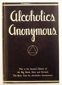 1955/1973 ALCOHOLICS ANONYMOUS-Big Book-2nd Edition-15th Printing HC-DJ-NIce! - Picture 1 of 6
