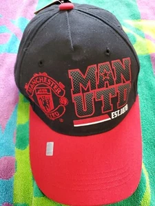 NEW: Manchester United EST. 1878 Official Merchandise Adjustable Cap/Hat - Picture 1 of 12