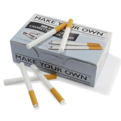1000 MAKE YOUR OWN BY RIZLA CIGARETTE KING SIZE FILTER TUBES THE NEW CONCEPT - Image 1 of 3