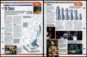 3D Chess - Special Facilities - Star Trek Fact File Page - Picture 1 of 1