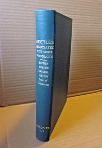 BEETLES ASSOCIATED w/ Stored Products vtg book 1945 British entomology UK guide - Bild 1 von 4