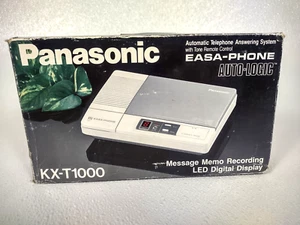 Vintage Panasonic Easa-Phone KX-T1000 System odbierania telefonów w pudełku - Zdjęcie 1 z 16