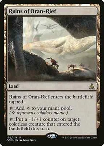 RUINS OF ORAN-RIEF Oath of the Gatewatch MTG Land Rare - Imagen 1 de 1