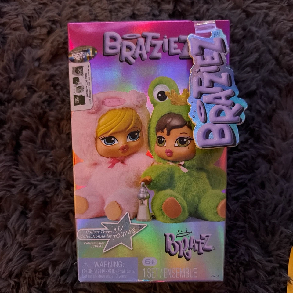 Caja ciega de felpa Bratziez serie Iconz con accesorio clip de encanto ENVÍO AHORA Foto 1 de 2