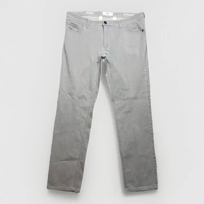 Pantalones informales BRAX Feel Good Style Chuck para hombre 35/34 grises elásticos texturizados Foto 1 de 4