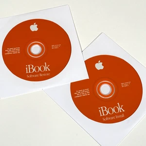 RARE 1999 Apple iBook Software Install & Restore CDs OS 8.6 691-2440-A - Picture 1 of 3